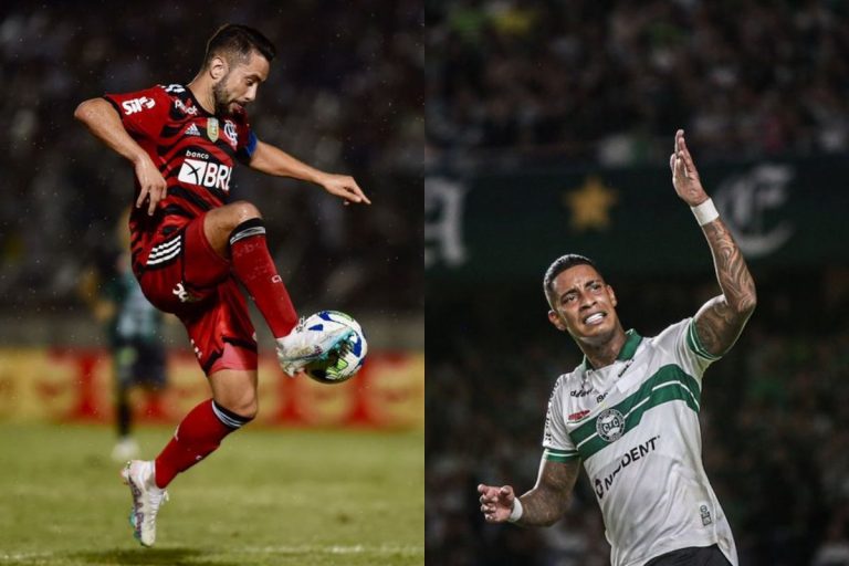 Flamengo x Coritiba - Foto Divulgação do Twitter