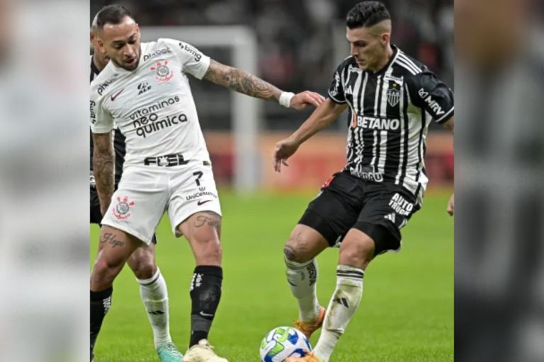 Copa do Brasil Corinthians x Atlético-MG- Foto Reprodução do Twitter