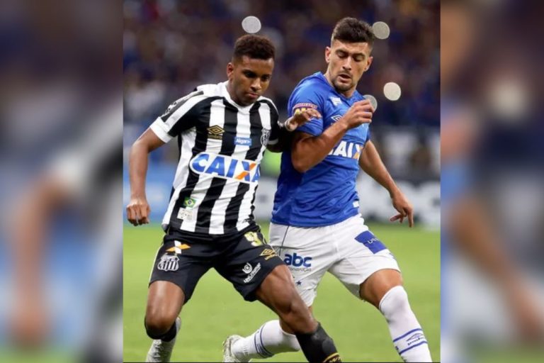 Cruzeiro x Santos - Divulgação Twitter