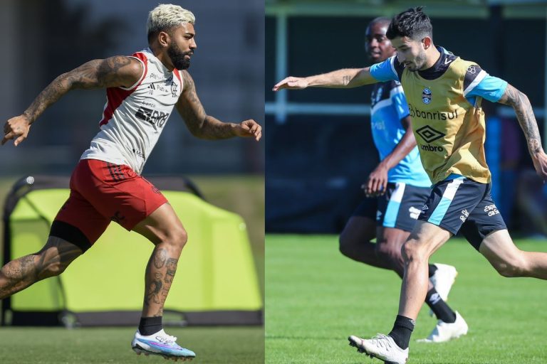 Flamengo x Grêmio - Foto Reprodução do Twitter