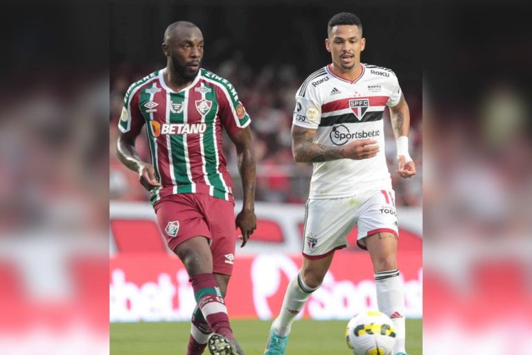 São Paulo x Fluminense - Foto Reprodução do Twitter