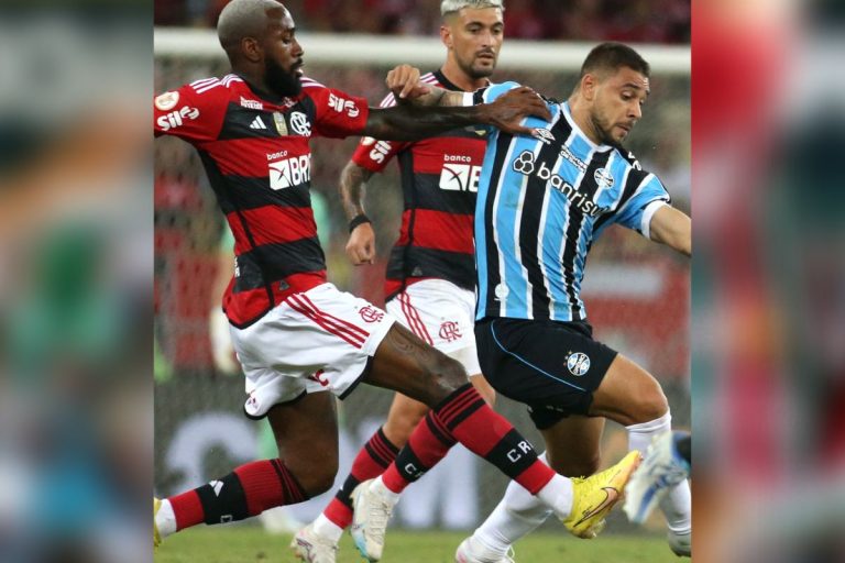 _Grêmio x Flamengo - Foto Reprodução do Twitter