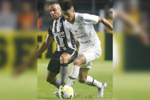 Santos x Botafogo - Foto Reprodução do Twitter