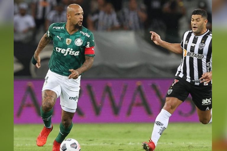 Atlético Mineiro x Palmeiras - Foto Reprodução do Twitter