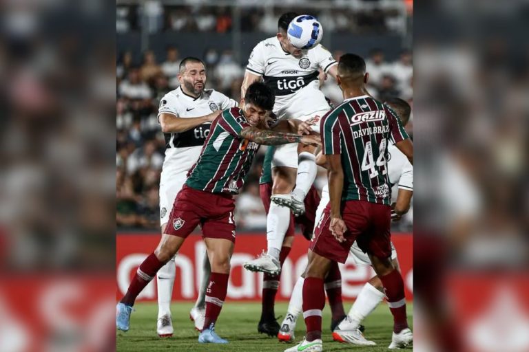 Fluminense x Olimpia - Foto Reprodução do Twitter