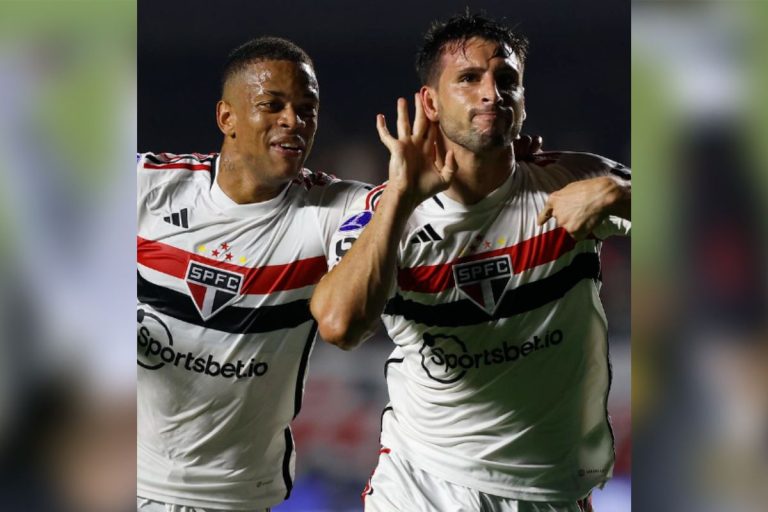 LDU x São Paulo - Foto Reprodução do Twitter