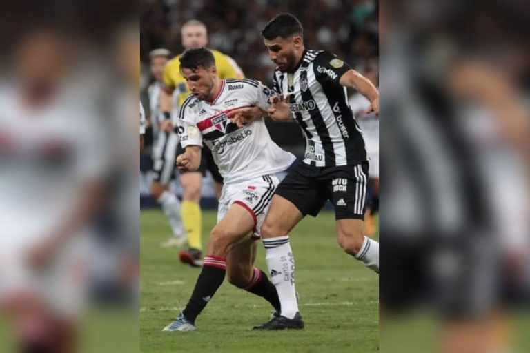 São Paulo x Atlético-MG - Foto Reprodução do Twitter