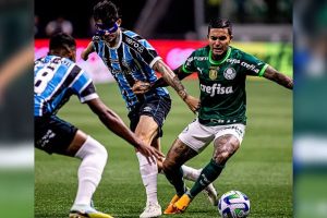 Grêmio x Palmeiras - Foto Reprodução do Twitter