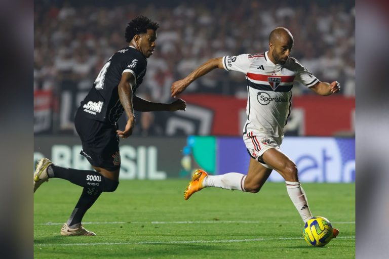 São Paulo x Corinthians - Foto Reprodução do Twitter