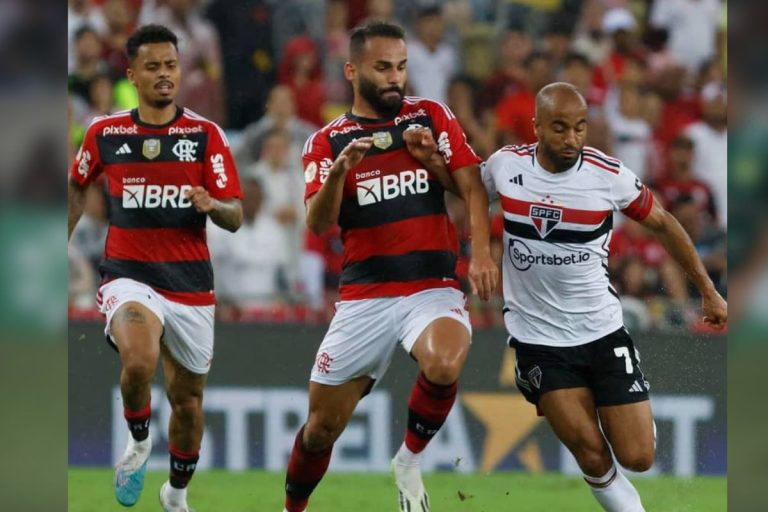 São Paulo x Flamengo - Foto Reprodução do X