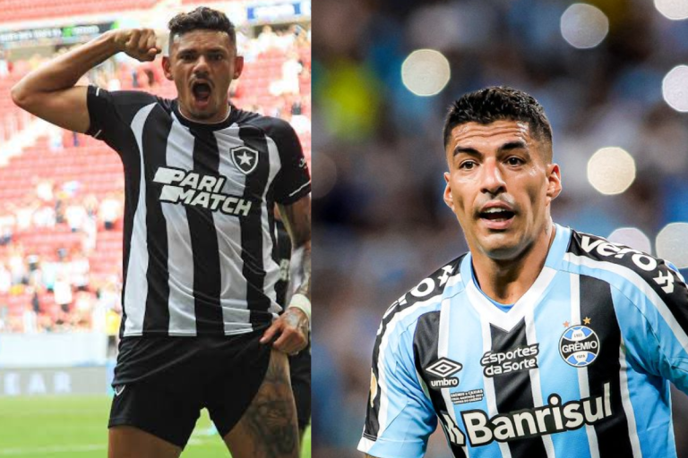 Botafogo x Grêmio - Foto Reprodução do Twitter