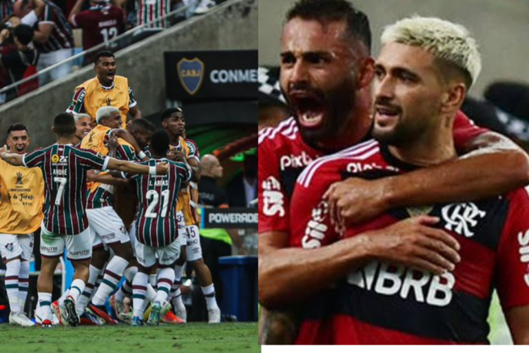 Flamengo x Fluminense - Foto Reprodução do Twitter