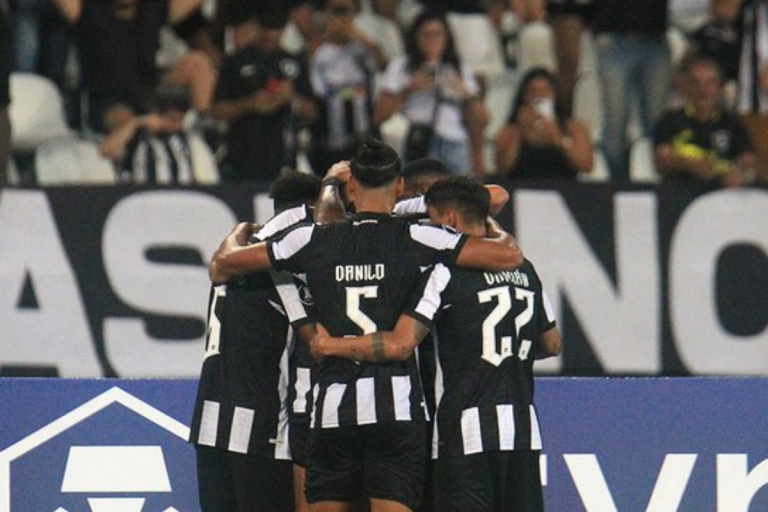 Botafogo x Bragantino - Foto Reprodução do Twitter