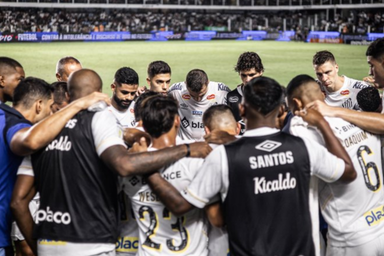 Santos x Red Bull Bragantino - Foto Reprodução do Twitter